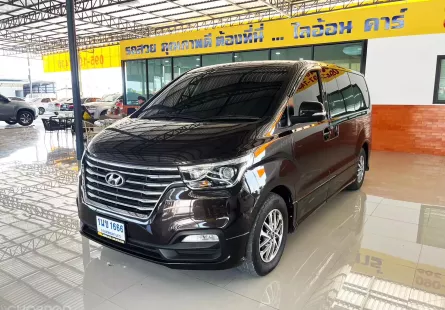 2019 Hyundai H-1 2.5 Deluxe รถตู้/VAN รถบ้านมือเดียว
