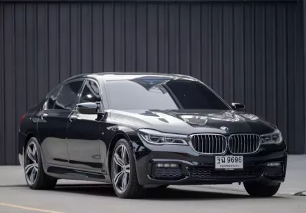 2016 BMW 730Ld 3.0 730Ld sDrive M Sport รถเก๋ง 4 ประตู ออกรถง่าย รถสวย ไมล์แท้ 