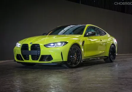 2023 New BMW M4 Competition Coupe Sao Paulo Yellow Metallic Colour  รถใหม่ รถเก๋ง 2 ประตู 