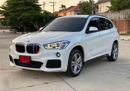 2018 BMW X1 2.0 sDrive20d M Sport SUV ไมล์น้อย รถศูนย์ มี BSI 10 ปี เจ้าของขายเอง 