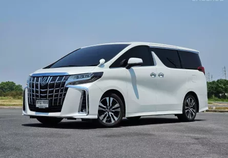 2020 Toyota ALPHARD 2.5 S C-Package รถตู้/MPV ออกรถฟรี ไมล์ต่ำ 61,000 กม 