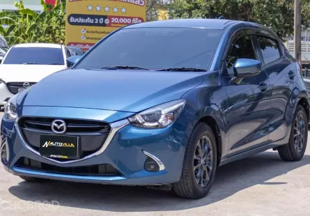  2018 Mazda 2 1.3 High Connect Sport สีน้ำเงินเข้มสวยมาก สีนี้นานๆมาที แถมประหยัดน้ำมัน ผ่อนเบาๆ 