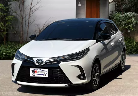 (ติดจอง)2021 Toyota Yaris 1.2 Smart Premium รุ่น Top มือเดียวออกป้ายแดง