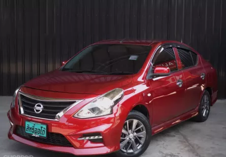 2018 Nissan Almera 1.2 E Sportech แดง  - มือเดียว  แต่งครบ รถสวย รถบ้าน ฟรีดาวน์