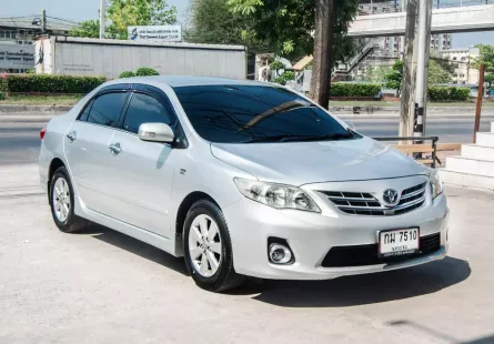 Altis มือสอง 2012 Toyota Corolla Altis 1.6 G ไม่เคยติดแก๊ส ฟรีดาวน์ ฟรีส่งรถถึงบ้านทั่วไทย