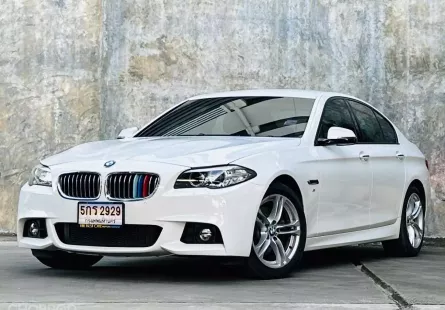 2016 BMW 520d 2.0 M Sport รถเก๋ง 4 ประตู เจ้าของขายเอง รถบ้าน ไมล์แท้ 