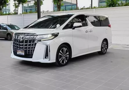 2022 Toyota ALPHARD 2.5 S C-Package รถตู้/MPV รถบ้านมือเดียว ไมล์น้อย 