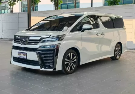 2019 Toyota VELLFIRE 2.5 Z G EDITION รถตู้/MPV รถบ้านมือเดียว ไมล์แท้ เจ้าของขายเอง 