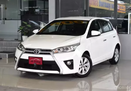 ซื้อขายรถมือสอง 2017 Toyota YARIS 1.2 G รถเก๋ง 5 ประตู 