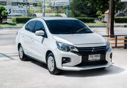 ขาย รถมือสอง Mitsubishi ATTRAGE 1.2 GLX ปี 2021 ไมล์46000โล เดิมสนิท ฟรีดาวน์ ฟรีส่งรถถึงบ้านทั่วไทย