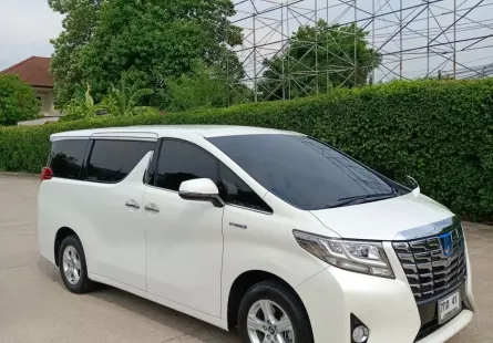2018 Toyota ALPHARD 2.5 HYBRID X E-Four 4WD รถตู้/MPV เจ้าของขายเอง 