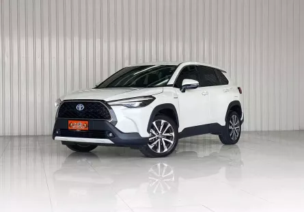 2021 Toyota Corolla Cross Hybrid Premium SUV รถบ้านมือเดียว