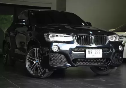 2018 BMW X4 2.0 xDrive20d M Sport 4WD SUV รถบ้านมือเดียว ไมล์แท้ ประวัติดี 