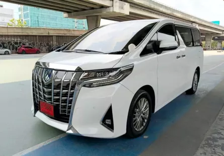 2022 Toyota ALPHARD 2.5 HYBRID G F-Package E-Four 4WD รถตู้/MPV ขายรถบ้านมือเดียว ไมล์น้อย  
