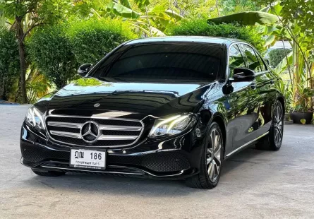 2019 Mercedes-Benz E350e 2.0 e Exclusive รถเก๋ง 4 ประตู A/T