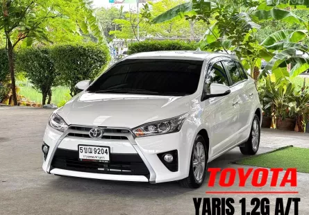 2016 Toyota YARIS 1.2 G รถเก๋ง 5 ประตู A/T