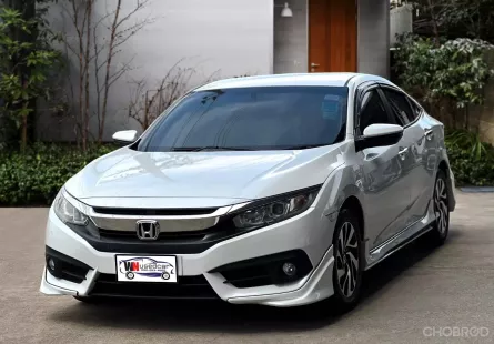 (ติดจอง)2016 Honda Civic FC 1.8EL รุ่น Top  รถมือเดียว ไม่เคยติดแก๊ส ประวัติครบ