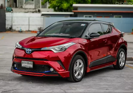 New !! Toyota C-HR รุ่น 1.8 Hybrid MID  ปี 2018 มือเดียวป้ายแดง สภาพสวยมาก ราคาดีสุดๆ