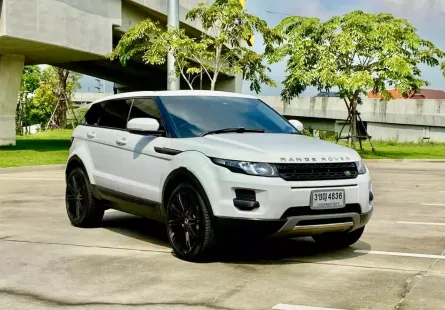 2012 LANDROVER RANGE ROVER, EVOQUE 2.2 SD4 หลังคาแก้ว เบาะหนังสีดำแดง รถสวยพร้อมใช้งานทันที