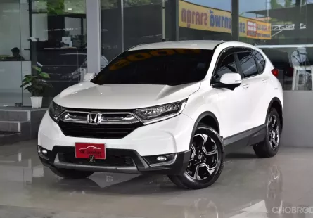 Honda CR-V 2.4 ES 4WD ปี 2019 รถบ้านมือเดียว ไมล์แท้7x,xxxโล สวยเดิมทั้งคันรับประกันบอดี้ ฟรีดาวน์
