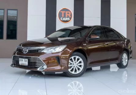 2015 Toyota CAMRY 2.0 G รถเก๋ง 4 ประตู ผ่อน 8,xxx ไมล์ 65,115 KM รถสวยเดิม ประวัติเช็คศูนย์ รถมือแรก