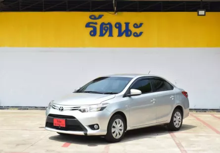 2015 Toyota VIOS 1.5 J รถเก๋ง 4 ประตู ฟรีดาวน์ 🔥ผ่อนเพียง 4,900 บาท 6 ปี