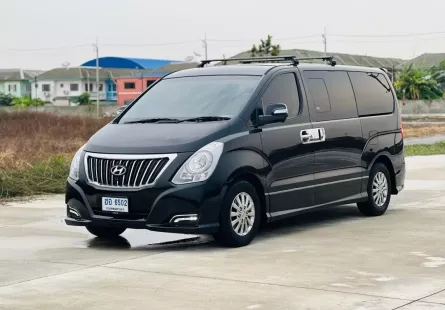 2018 Hyundai H-1 2.5 Deluxe รถตู้/VAN ออกรถง่าย รถบ้านมือเดียว ไมล์น้อย 