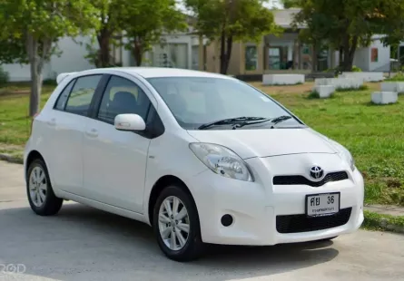 2013 Toyota YARIS 1.5 E รถเก๋ง 5 ประตู ดาวน์ 0% รถบ้านมือเดียว ไมล์น้อย 