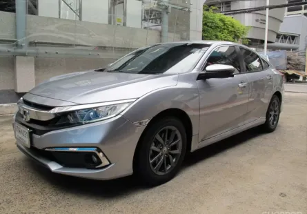 2020 HONDA CIVIC 1.8 EL AUTO สีเทา รุ่นTOP ปุ่มSTART  วิ่งน้อย 70,780 กม. มือเดียว รถสวยสภาพใหม่