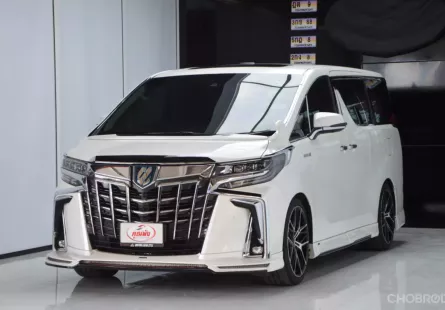 ขายรถ Toyota Alphard 2.5 Hybrid SR C-Package E-Four 4WD ปี 2020จด2021
