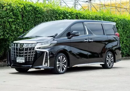 2022 Toyota ALPHARD 2.5 S C-Package รถตู้/MPV รถบ้านมือเดียว ไมล์แท้ เจ้าของขายเอง 