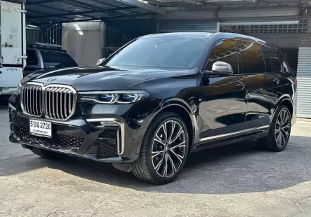2019 BMW X7 3.0 X7 M50d SUV รถบ้านแท้ ไมล์น้อย เจ้าของขายเอง 