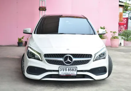 2018 Mercedes-Benz CLA250AMG โฉม Facelift แล้ว ไมล์ 5หมื่นโลเข้าศูนย์ทุกระยะ รถบ้านมือเดียว ฟรีดาวน์