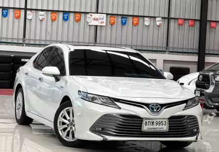 2019 Toyota CAMRY 2.5 Hybrid รถเก๋ง 4 ประตู ดาวน์ 0%