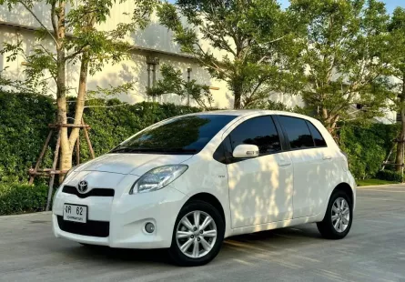 2012 Toyota YARIS 1.5 G รถเก๋ง 5 ประตู รถบ้านมือเดียว ไมล์น้อย เจ้าของขายเอง 