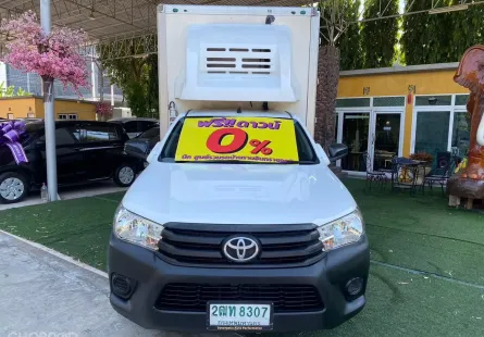 🚩ตู้คาร์โก้ ตู้เย็น+ตู้แห้ง เสริมแหนบ 2018 Toyota Hilux Revo 2.4 J Plus รถกระบะ ฟรีดาวน์