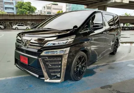 2019 Toyota VELLFIRE 2.5 Z G EDITION รถตู้/MPV เจ้าของขายเอง รถบ้านมือเดียวไมล์น้อย แต่งสวย 