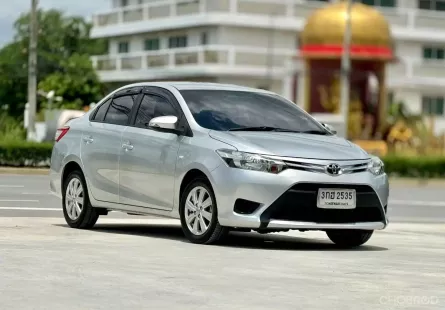 2014 Toyota VIOS 1.5 E รถเก๋ง 4 ประตู ไมล์ 83,000 km.