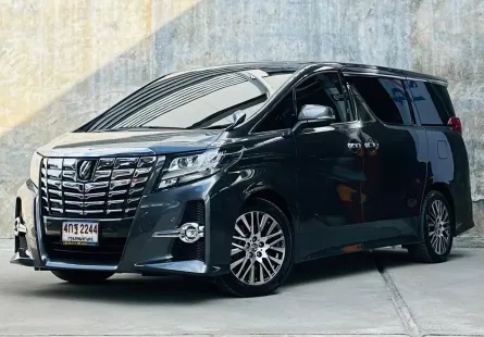 2017 Toyota ALPHARD 2.5 S C-Package รถตู้/MPV เจ้าของขายเอง รถบ้านไมล์น้อย 