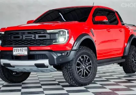 FORD RANGER RAPTOR 3.0 L V 6 4 WD เกียร์ออโต้ ปี 2022 (เชื้อเพลิง : เบนซิน) รถผ่านการตรวจ 5 ดาว