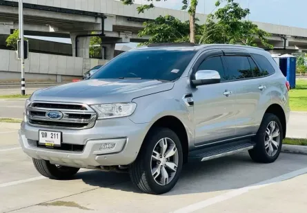 2017 Ford Everest 2.2 Titanium+ SUV รถสวย ไมล์แท้ มือเดียวป้ายแดง 