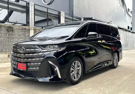 2024 Toyota ALPHARD 40 TOP รถตู้/MPV รถป้ายแดง ราคาดีที่สุดในประเทศพร้อมวารันตี