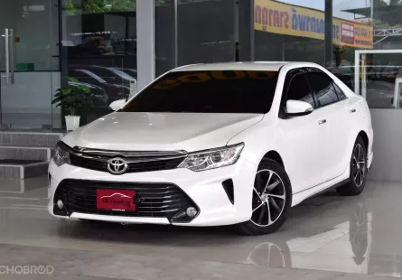 Toyota CAMRY 2.0 G Extremo ปี 2017 ไมล์แท้ 8x,xxx โล รถบ้านแท้ๆ ไม่เคยติดแก๊สแน่นอน ออกรถ0บาท