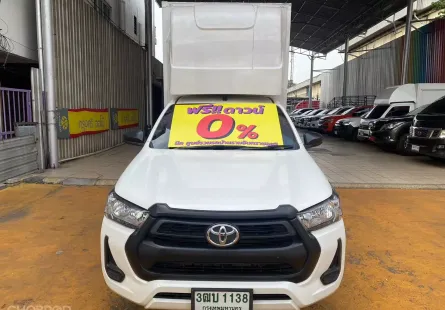2022 Toyota Hilux Revo 2.4 Entry รถกระบะ ฟรีดาวน์ มีหลังคาพร้อมบรรทุก 