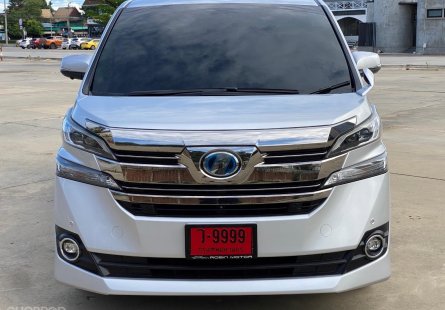 2015 Toyota VELLFIRE 2.5 Hybrid ZR G Edition E-Four 4WD รถตู้/MPV 