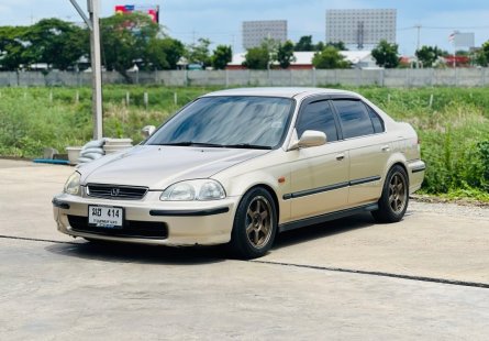 1997 Honda CIVIC 1.6 LXi รถเก๋ง 4 ประตู เจ้าของขายเอง รถบ้านไมล์แท้ 
