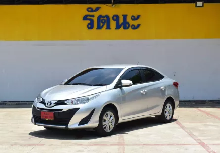 2018 Toyota Yaris Ativ 1.2 E รถเก๋ง 4 ประตู ฟรีดาวน์ ออกรถง่าย