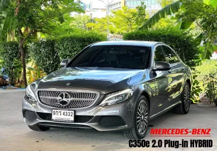 ขายรถมือสอง 2017 Mercedes-Benz C350e 2.0 e Exclusive  รถเก๋ง 4 ประตู  A/T