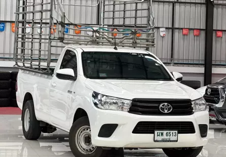 2018 Toyota Hilux Revo 2.4 J รถกระบะ ตอนเดียว ติดคอก กระทะผ่า เสริมแหนบ 