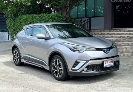 2020 TOYOTA CHR HV HI รถมือเดียวออกป้ายแดง รถวิ่งน้อย เข้าศูนย์ทุกระยะ ไม่เคยมีอุบัติเหตุครับ